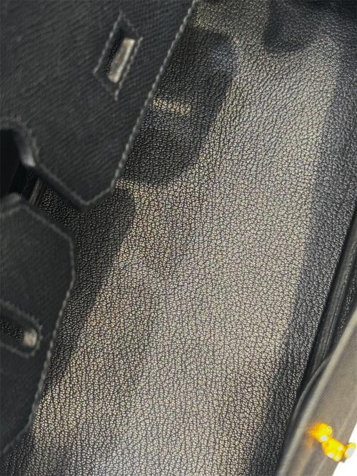 HERMES（エルメス）HERMES (エルメス) バーキン30/ゴールド金具/ヴォーエプソン/ブラック/▢J刻印 ブラック サイズ:30の古着・服飾アイテム