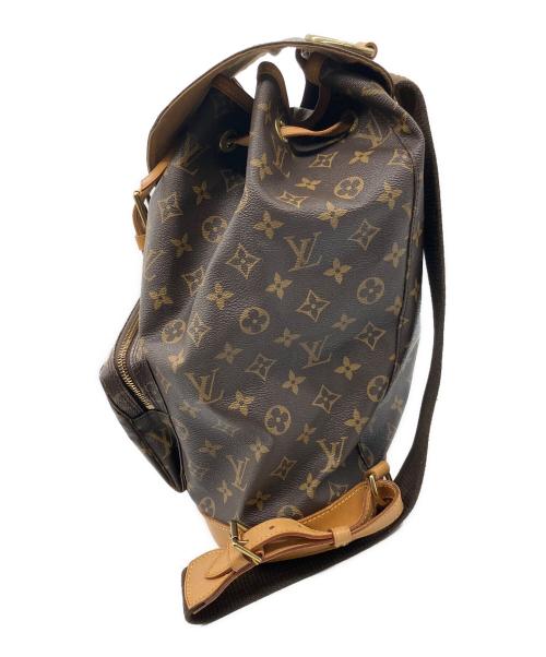 LOUIS VUITTON（ルイ ヴィトン）LOUIS VUITTON (ルイ ヴィトン) モンスリGM/リュック ブラウン サイズ:GMの古着・服飾アイテム
