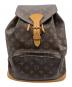LOUIS VUITTON（ルイ ヴィトン）の古着「モンスリGM/リュック」｜ブラウン