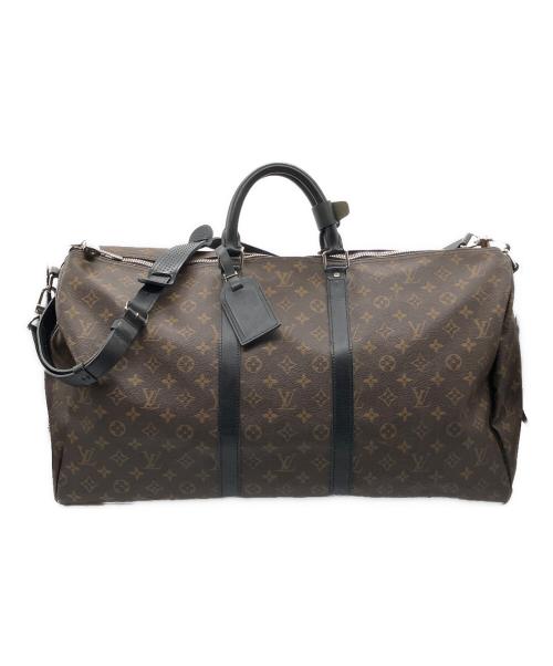 LOUIS VUITTON（ルイ ヴィトン）LOUIS VUITTON (ルイ ヴィトン) キーポル・バンドリエール55/トラベルバッグ サイズ:55の古着・服飾アイテム
