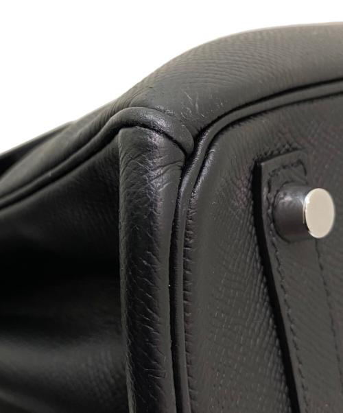 HERMES（エルメス）HERMES (エルメス) バーキン30/シルバー金具/ヴォーエプソン/□L刻印 ブラック サイズ:30の古着・服飾アイテム