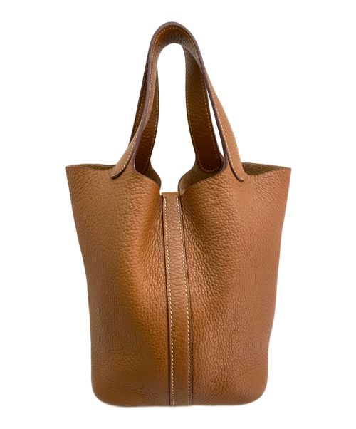 HERMES（エルメス）HERMES (エルメス) ピコタンPM ゴールド サイズ:PMの古着・服飾アイテム