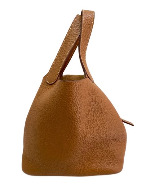 HERMES（エルメス）HERMES (エルメス) ピコタンPM ゴールド サイズ:PMの古着・服飾アイテム