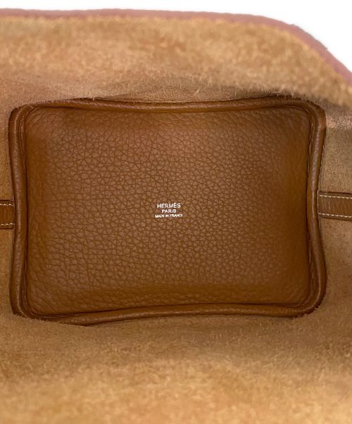 HERMES（エルメス）HERMES (エルメス) ピコタンPM ゴールド サイズ:PMの古着・服飾アイテム