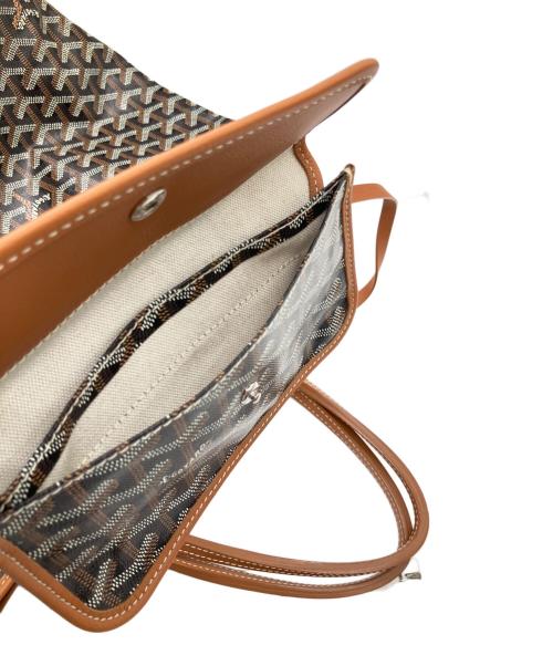 GOYARD（ゴヤール）GOYARD (ゴヤール) サンルイPM ブラウン×ブラック サイズ:PMの古着・服飾アイテム