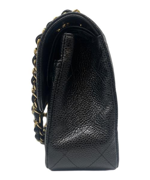 CHANEL（シャネル）CHANEL (シャネル) マトラッセ23 Wフラップチェーンショルダーバッグ ブラック サイズ:23の古着・服飾アイテム