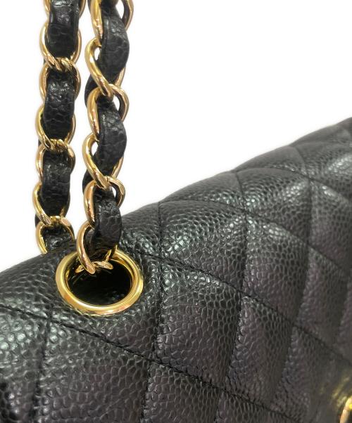 CHANEL（シャネル）CHANEL (シャネル) マトラッセ23 Wフラップチェーンショルダーバッグ ブラック サイズ:23の古着・服飾アイテム