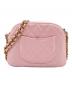 CHANEL (シャネル) タイムレス クラシック マトラッセ ミニチェーンバッグ AP4000 CHANEL ピンク：320000円