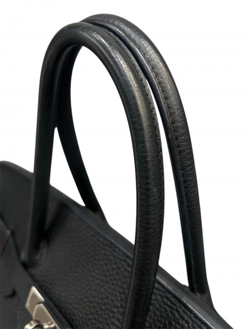HERMES（エルメス）HERMES (エルメス) バーキン35/シルバー金具/トゴ/ブラック/▢P刻印 ブラック×シルバー金具 サイズ:35の古着・服飾アイテム