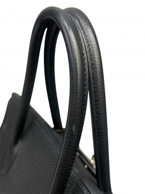 HERMES（エルメス）HERMES (エルメス) バーキン35/シルバー金具/トゴ/ブラック/▢P刻印 ブラック×シルバー金具 サイズ:35の古着・服飾アイテム