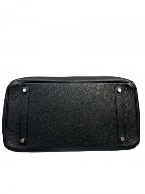 HERMES（エルメス）HERMES (エルメス) バーキン35/シルバー金具/トゴ/ブラック/▢P刻印 ブラック×シルバー金具 サイズ:35の古着・服飾アイテム