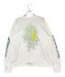 CHROME HEARTS (クロムハーツ) セメタリークロスプリントロングTシャツ ホワイト サイズ:XL：65000円