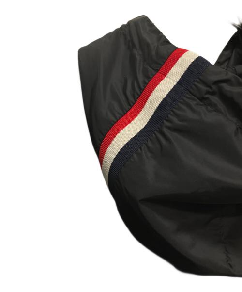 MONCLER（モンクレール）MONCLER (モンクレール)  CARDIGAN TRICOT/ナイロン切替ジップパーカー ブラック サイズ:Mの古着・服飾アイテム