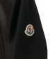 中古・古着 MONCLER (モンクレール)  CARDIGAN TRICOT/ナイロン切替ジップパーカー ブラック サイズ:M：60000円