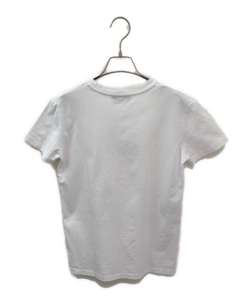 MIU MIU（ミュウミュウ）MIU MIU (ミュウミュウ) ロゴTシャツ ホワイト サイズ:XSの古着・服飾アイテム