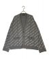 BALENCIAGA（バレンシアガ）の古着「オールオーバーロゴカーディガン」｜グレー