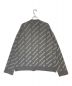 BALENCIAGA (バレンシアガ) オールオーバーロゴカーディガン グレー サイズ:L：70000円