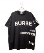 BURBERRYバーバリー）の古着「ホースフェリーTシャツ」｜ブラック