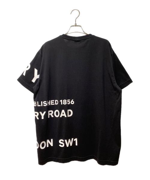 BURBERRY（バーバリー）BURBERRY (バーバリー) ホースフェリーTシャツ ブラック サイズ:Sの古着・服飾アイテム