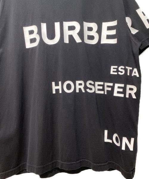 BURBERRY（バーバリー）BURBERRY (バーバリー) ホースフェリーTシャツ ブラック サイズ:Sの古着・服飾アイテム