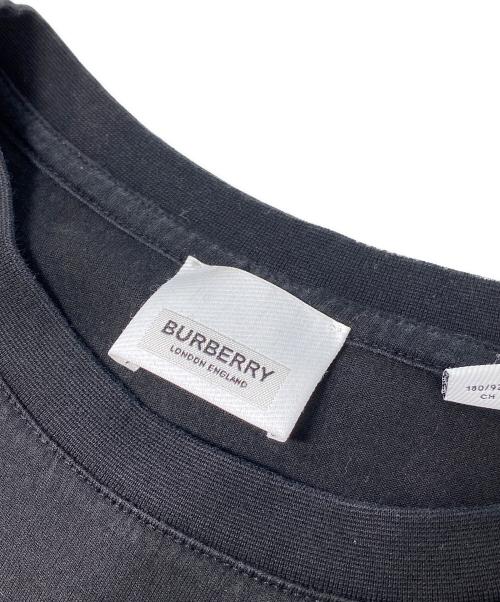 BURBERRY（バーバリー）BURBERRY (バーバリー) ホースフェリーTシャツ ブラック サイズ:Sの古着・服飾アイテム