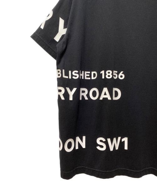BURBERRY（バーバリー）BURBERRY (バーバリー) ホースフェリーTシャツ ブラック サイズ:Sの古着・服飾アイテム