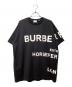 BURBERRY（バーバリー）の古着「ホースフェリーTシャツ」｜ブラック