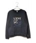 LOEWE（ロエベ）の古着「アナグラムロゴスウェット」｜ブラック
