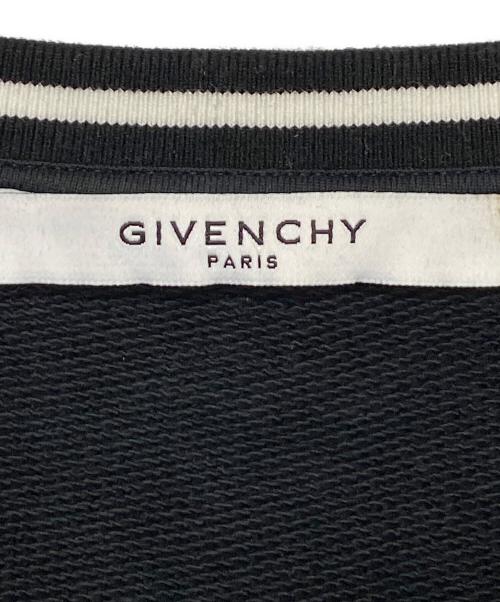GIVENCHY（ジバンシィ）GIVENCHY (ジバンシィ) ロゴスウェット ブラック サイズ:Lの古着・服飾アイテム