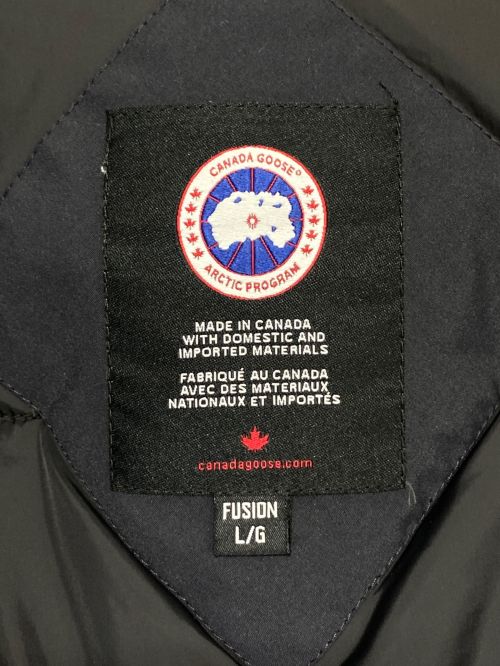 CANADA GOOSE（カナダグース）CANADA GOOSE (カナダグース) Chateau Parka Fusion Fit Heritage ネイビー サイズ:Lの古着・服飾アイテム