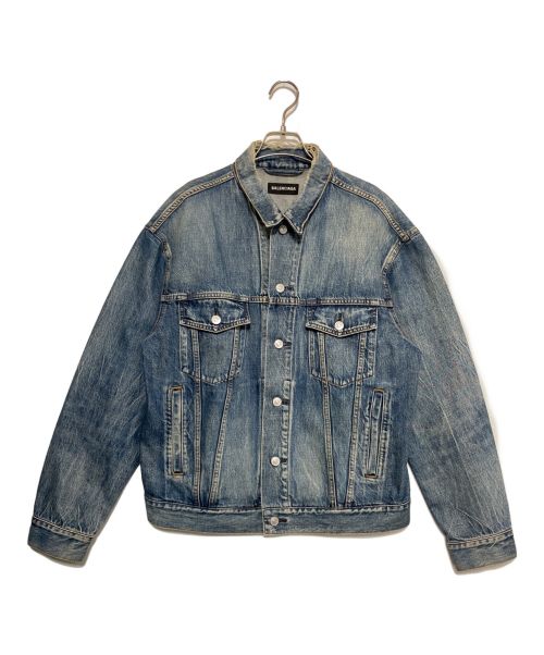 BALENCIAGA（バレンシアガ）BALENCIAGA (バレンシアガ) バックロゴデニムジャケット サイズ:46の古着・服飾アイテム