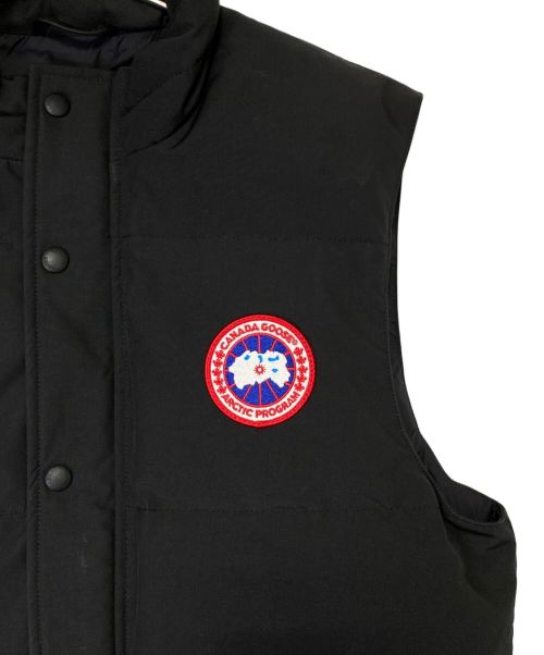 CANADA GOOSE（カナダグース）CANADA GOOSE (カナダグース) GARSON VEST ブラック サイズ:Mの古着・服飾アイテム