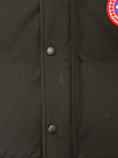 CANADA GOOSE（カナダグース）CANADA GOOSE (カナダグース) GARSON VEST ブラック サイズ:Mの古着・服飾アイテム