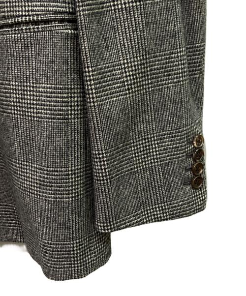 HERMES（エルメス）HERMES (エルメス) セットアップスーツ/グレンチェック グレー サイズ:48の古着・服飾アイテム
