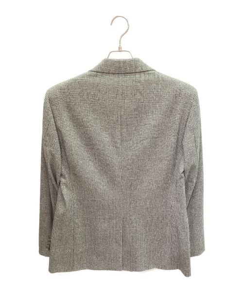 HERMES（エルメス）HERMES (エルメス) セットアップスーツ/グレンチェック グレー サイズ:48の古着・服飾アイテム