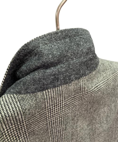HERMES（エルメス）HERMES (エルメス) セットアップスーツ/グレンチェック グレー サイズ:48の古着・服飾アイテム