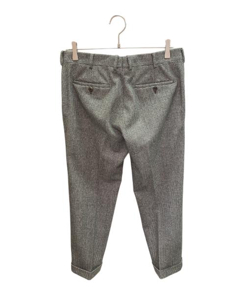 HERMES（エルメス）HERMES (エルメス) セットアップスーツ/グレンチェック グレー サイズ:48の古着・服飾アイテム