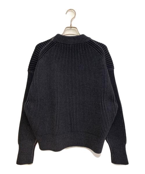 LOUIS VUITTON（ルイ ヴィトン）LOUIS VUITTON (ルイ ヴィトン) カシミヤブレンドクルーネックニット ネイビー サイズ:Sの古着・服飾アイテム