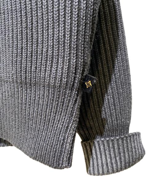 LOUIS VUITTON（ルイ ヴィトン）LOUIS VUITTON (ルイ ヴィトン) カシミヤブレンドクルーネックニット ネイビー サイズ:Sの古着・服飾アイテム