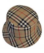 BURBERRYバーバリー）の古着「ノヴァチェックバケットハット」｜ベージュ