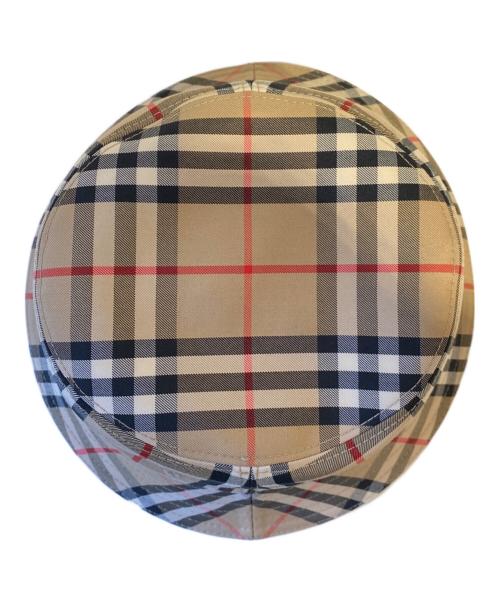BURBERRY（バーバリー）BURBERRY (バーバリー) ノヴァチェックバケットハット ベージュ サイズ:Mの古着・服飾アイテム