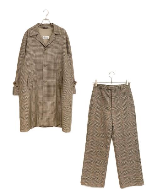 Maison Margiela（メゾンマルジェラ）Maison Margiela (メゾンマルジェラ) セットアップコート ベージュ サイズ:36の古着・服飾アイテム
