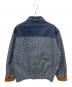 GUCCI (グッチ) GG ウォッシュド オーガニックデニム ボンバージャケット インディゴ サイズ:48：180000円