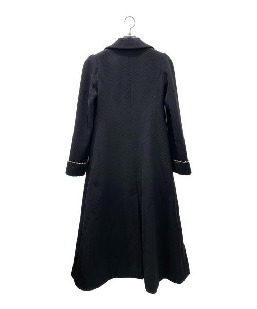 CHANEL（シャネル）CHANEL (シャネル) ココボタンチェーンコート ブラック サイズ:34の古着・服飾アイテム