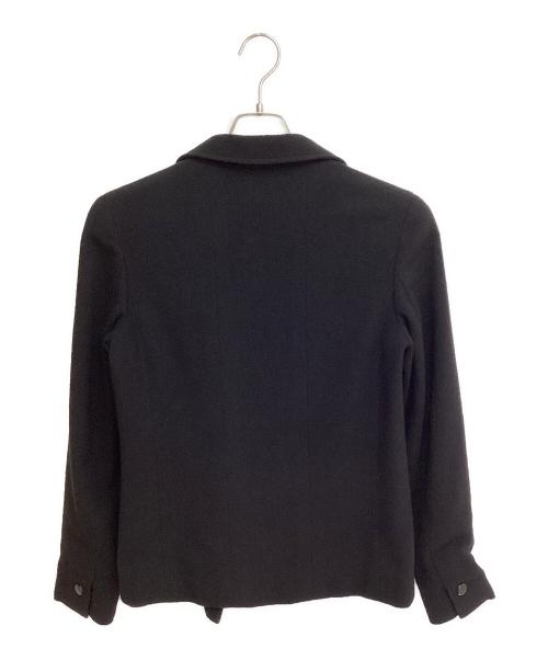 CHANEL（シャネル）CHANEL (シャネル) ダブルジャケット ブラック サイズ:36の古着・服飾アイテム