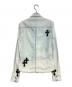 CHROME HEARTS (クロムハーツ) クロスパッチデニムシャツ サイズ:S：400000円