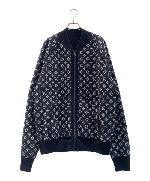 LOUIS VUITTON（ルイ ヴィトン）LOUIS VUITTON (ルイ ヴィトン) モノグラムリバーシブルブルゾン ネイビー サイズ:XLの古着・服飾アイテム