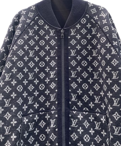 LOUIS VUITTON（ルイ ヴィトン）LOUIS VUITTON (ルイ ヴィトン) モノグラムリバーシブルブルゾン ネイビー サイズ:XLの古着・服飾アイテム