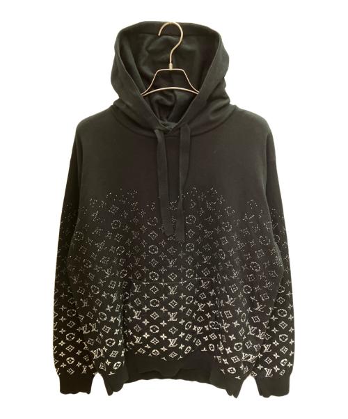 LOUIS VUITTON（ルイ ヴィトン）LOUIS VUITTON (ルイ ヴィトン) モノグラムグラディエントフーディ ブラック サイズ:XXLの古着・服飾アイテム