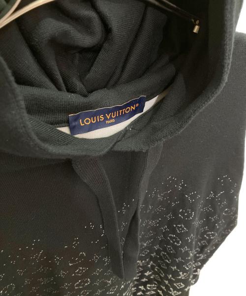 LOUIS VUITTON（ルイ ヴィトン）LOUIS VUITTON (ルイ ヴィトン) モノグラムグラディエントフーディ ブラック サイズ:XXLの古着・服飾アイテム